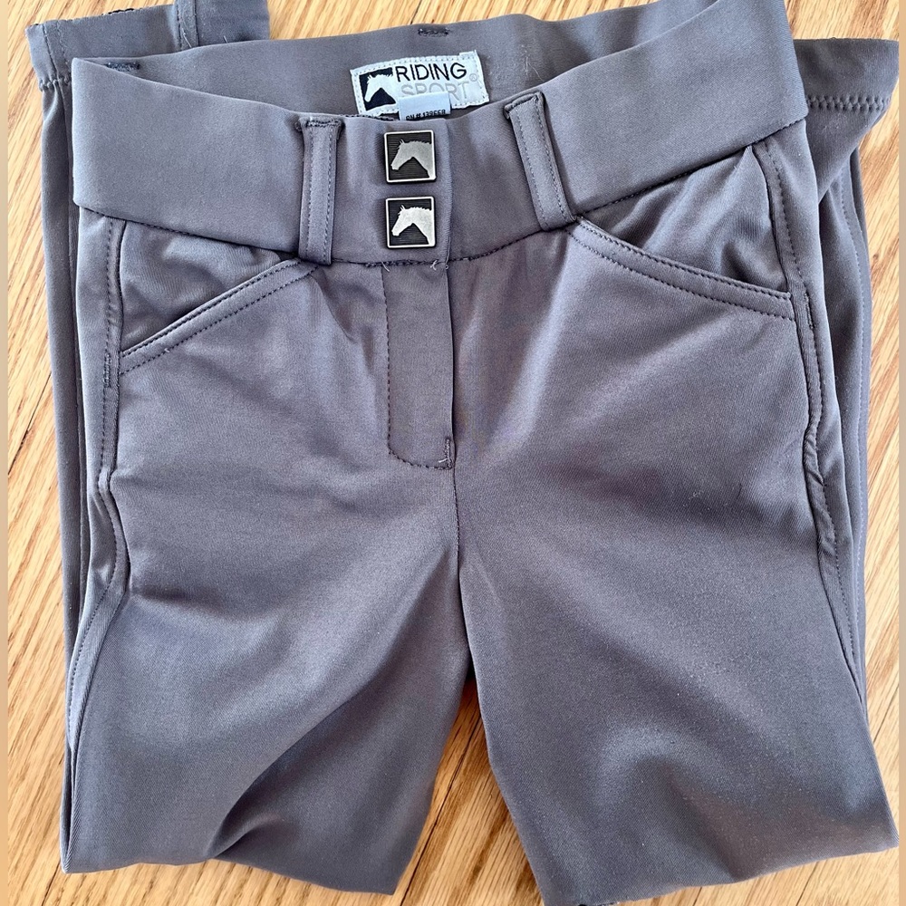 🎉 SALE Riding Sport Girls’ Knee Patch Riding Breech